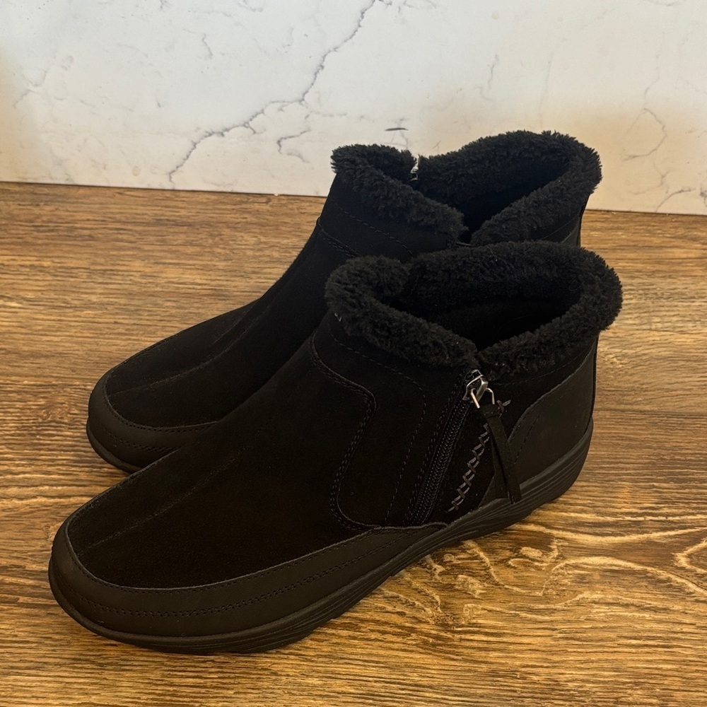 Easy Spirit Black Verry 2 Fur Lined Bootie Women's Size 10 - Picture 2 of 10